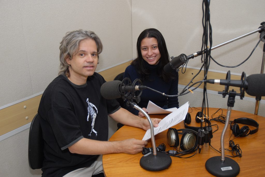 Rádio UFMG Educativa, 14/09/2007 Fonte: Acervo Fundep