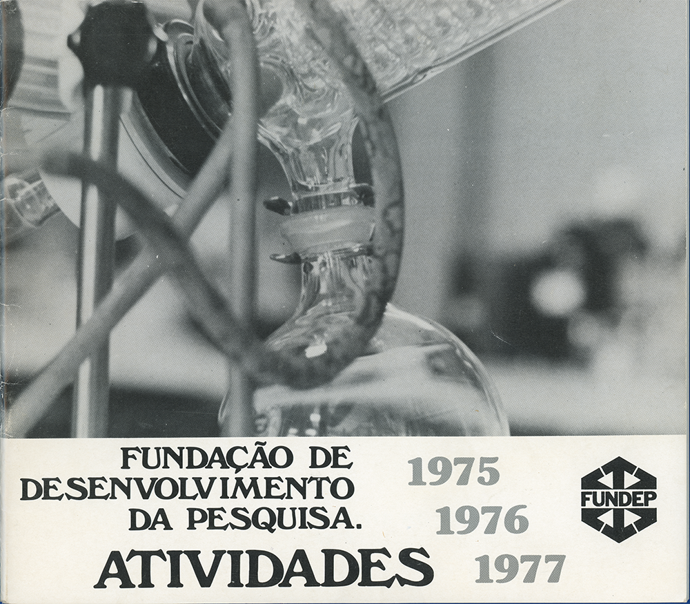 Imagem do Relatório anual de atividades-1975,1976,1977. Fonte Acervo Fundep