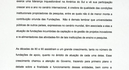 Carta do Diretor Executivo da Fundep Prof. José Nagib Cotrim Árabe - Pagina 2